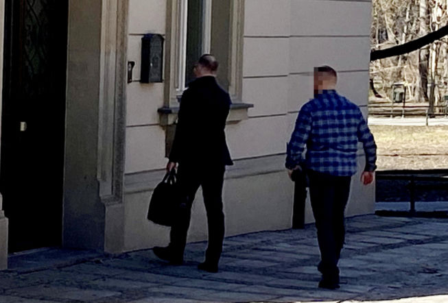 Andrzej Duda has set up an office in a prestigious part of Krakow. On the first day, the briskly ...