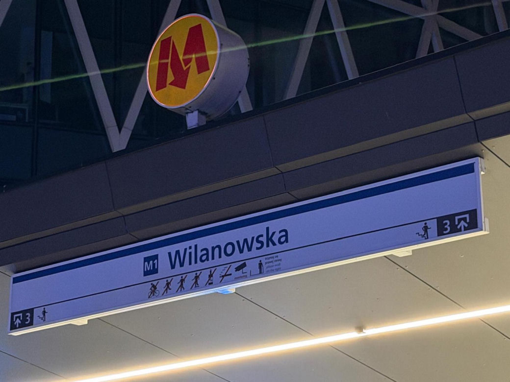 Tragiczny wypadek w metrze na stacji Wilanowska
