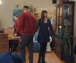 M jak miłość odc. 1933. Matylda (Klementyna Lamort), Majka (Matylda Giegżno), Ewelina (Anna Jarosik), Janek (Jakub Sirko), Mateusz (Rafał Kowalski), Bogna (Sherazade Wolff)