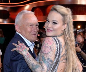 Monika Miller i Leszek Miller