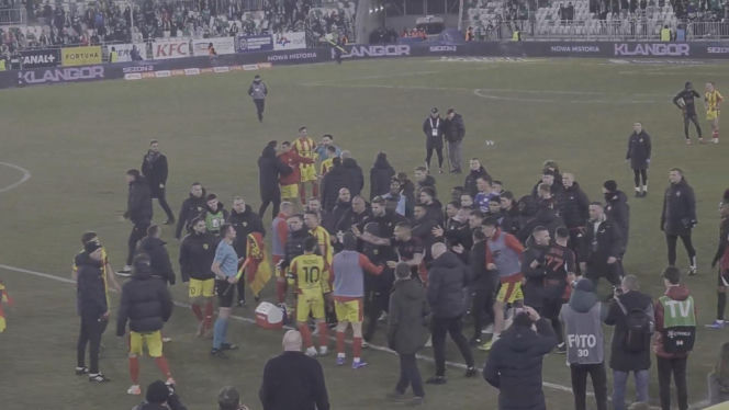 Radomiak - Korona: Awantura na boisku