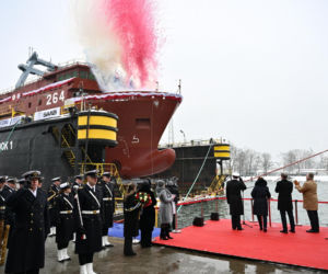 ORP Henryk Zygalski zwodowany w Gdańsku. Nowy okręt wzmocni polską Marynarkę Wojenną