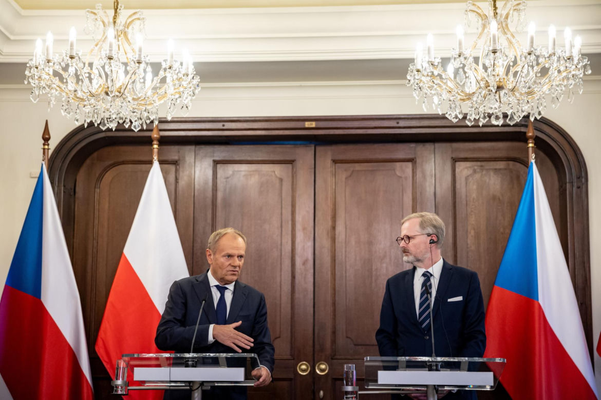 Donald Tusk w Czechach