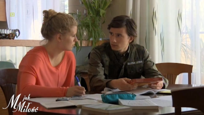 M jak miłość odcinek 1152, Natalka Mosotowiak (Marcjanna Lelek), Franek Zarzycki (Piotr Nerlewski)