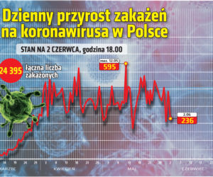 Koronawirus: Zobacz wykresy i prognozy – stan na 2.06 godz. 17.30