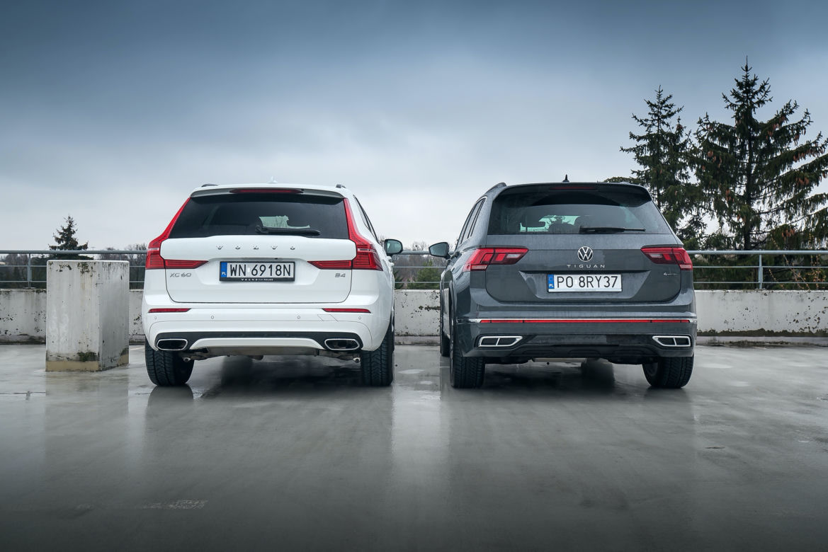 Volkswagen Tiguan vs. Volvo XC60