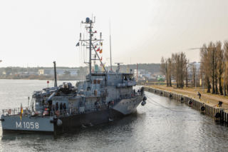 Polska „tarcza przeciwminowa” NATO w Świnoujściu. Co robi SNMCMG1 na Bałtyku