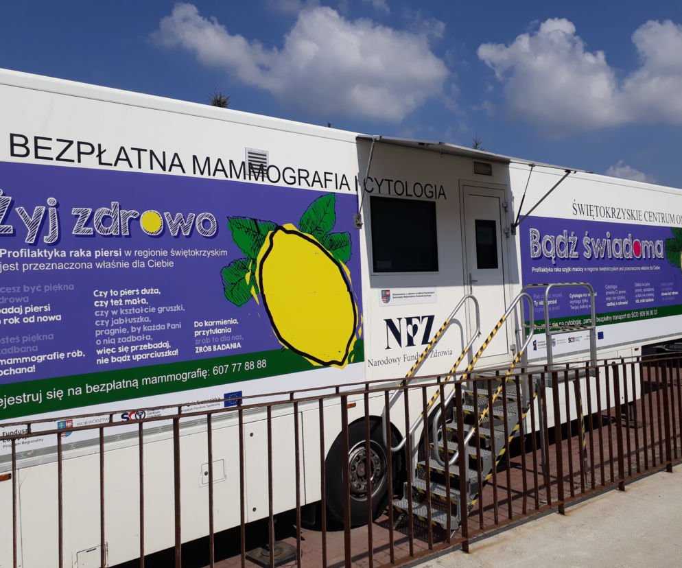 Cytomammobus Świętokrzyskiego Centrum Onkologii wyrusza w wiosenną trasę
