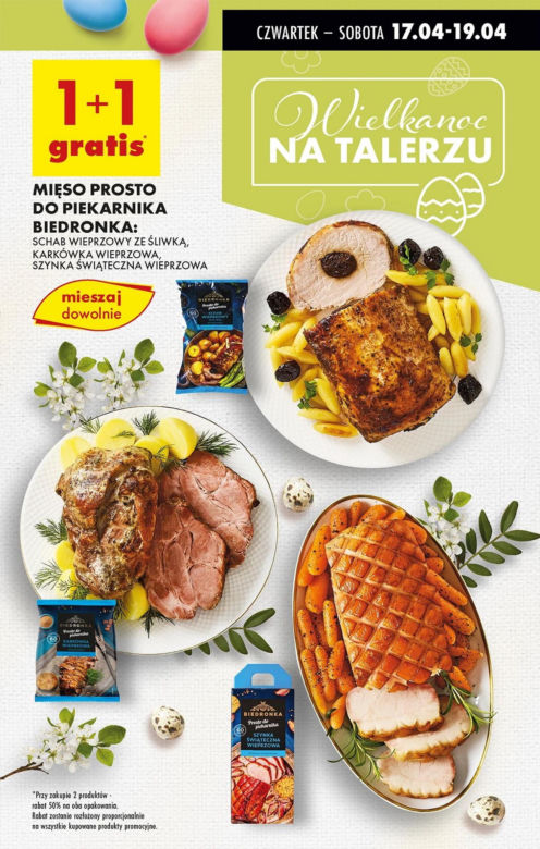 Wielkanocne promocje w Biedronce