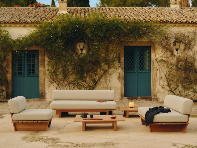 Pomysł na aranżację dużego tarasu od Westwing