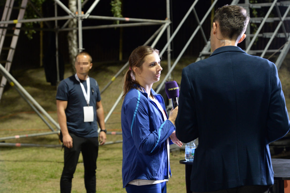 Kristina Cimaukowska wystartowała w Polsce.