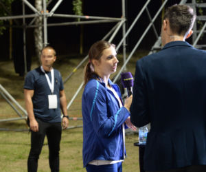 Kristina Cimaukowska wystartowała w Polsce.