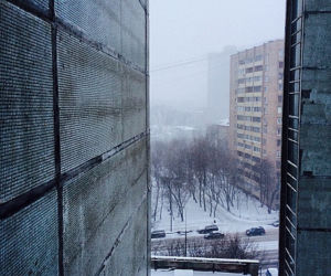 BURZA ŚNIEŻNA W MOSKWIE.