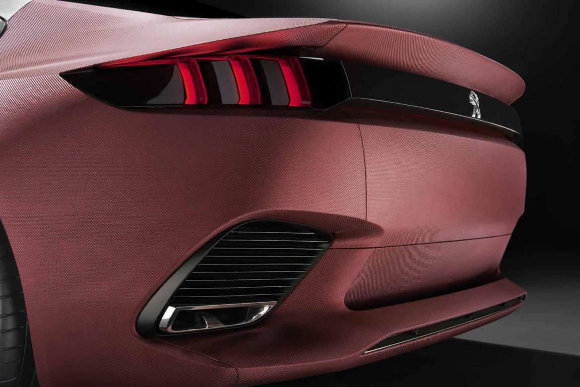 Peugeot Exalt Concept: szałowe 4-drzwiowe coupe 