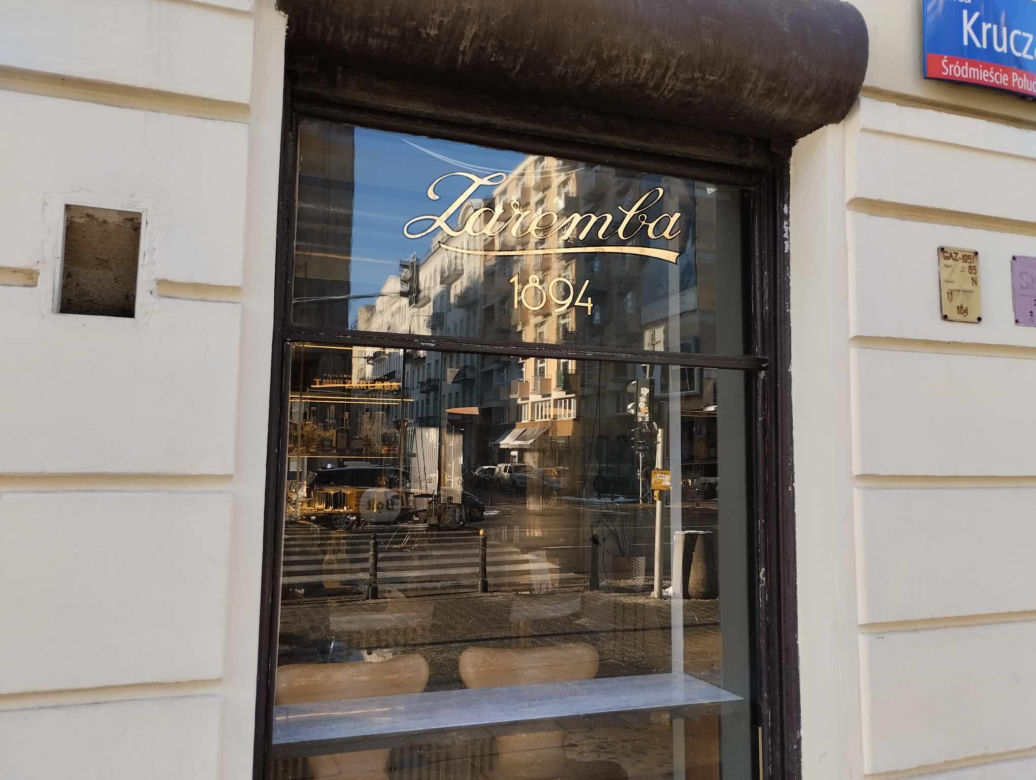 Zaremba Café na Nowogrodzkiej w Warszawie 