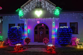 Gdzie jest najpiękniej oświetlony dom w regionie? Gmina Pawłów rzuca wyzwanie