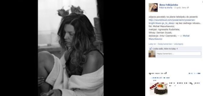 Ilona Felicjańska BEZ MAKIJAŻU i RETUSZU - ZDJĘCIA