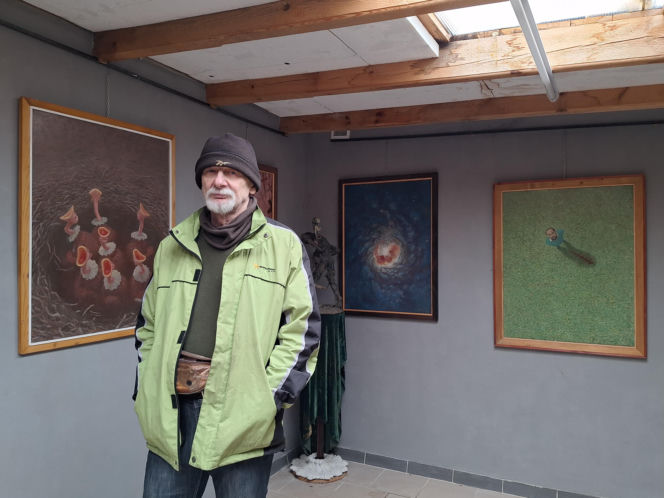 Surrealistyczne rzeźby zdobią ogród. Budzą niepokój i ciekawość