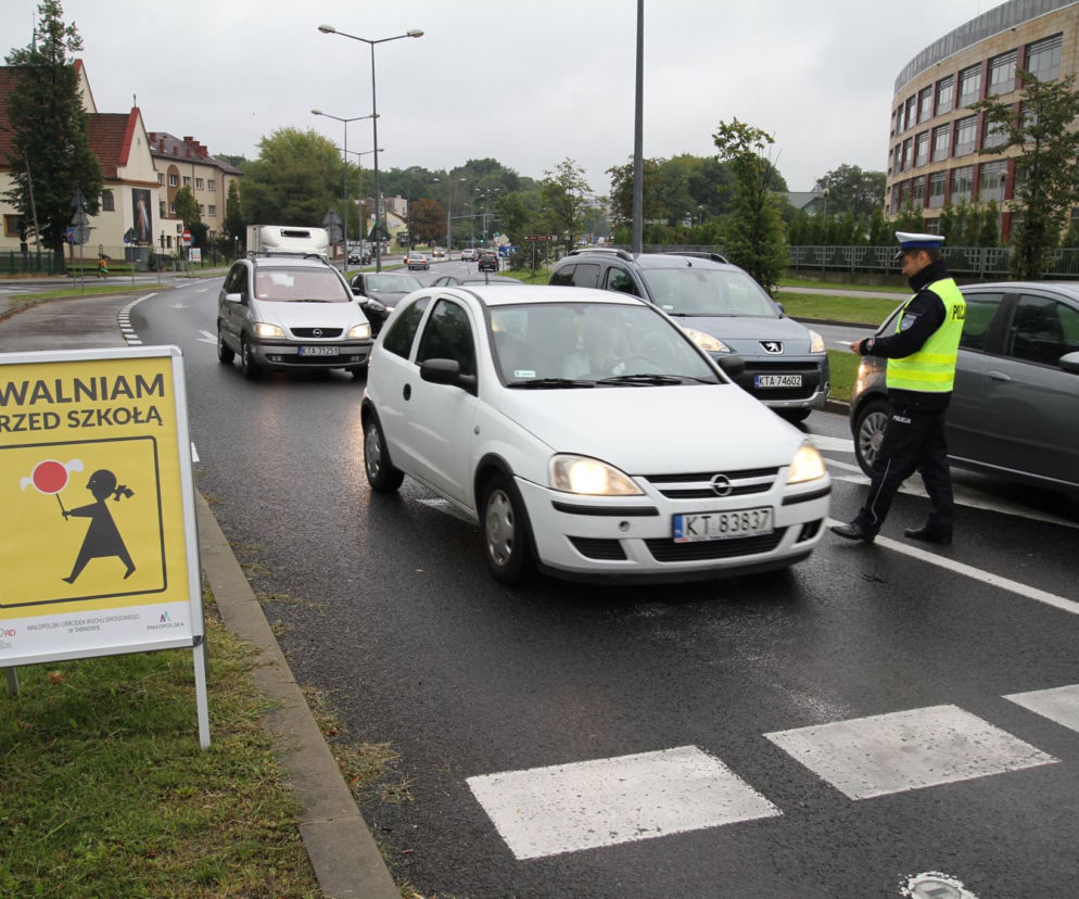 Akcja Zwalniam przed Szkołą 