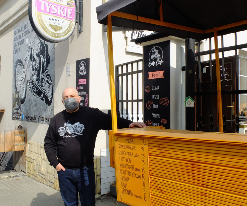Karol Mansz, lubelski restaurator nie daje się pandemii