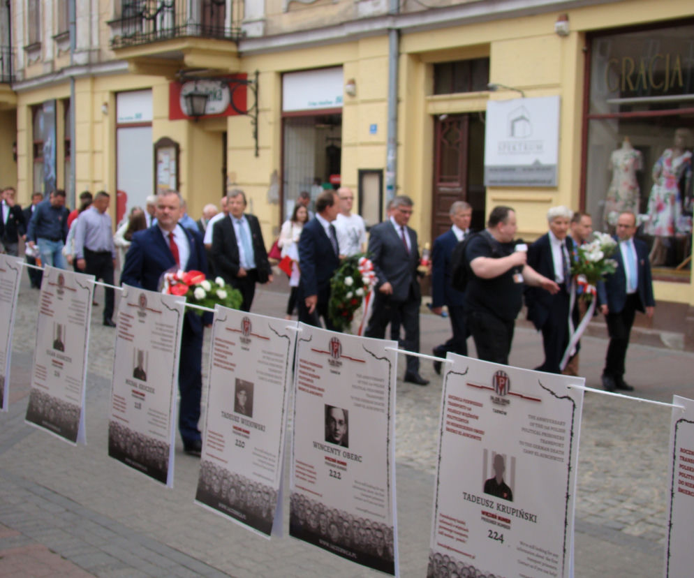 Marsz w 80. rocznicę pierwszego transportu do Auschwitz