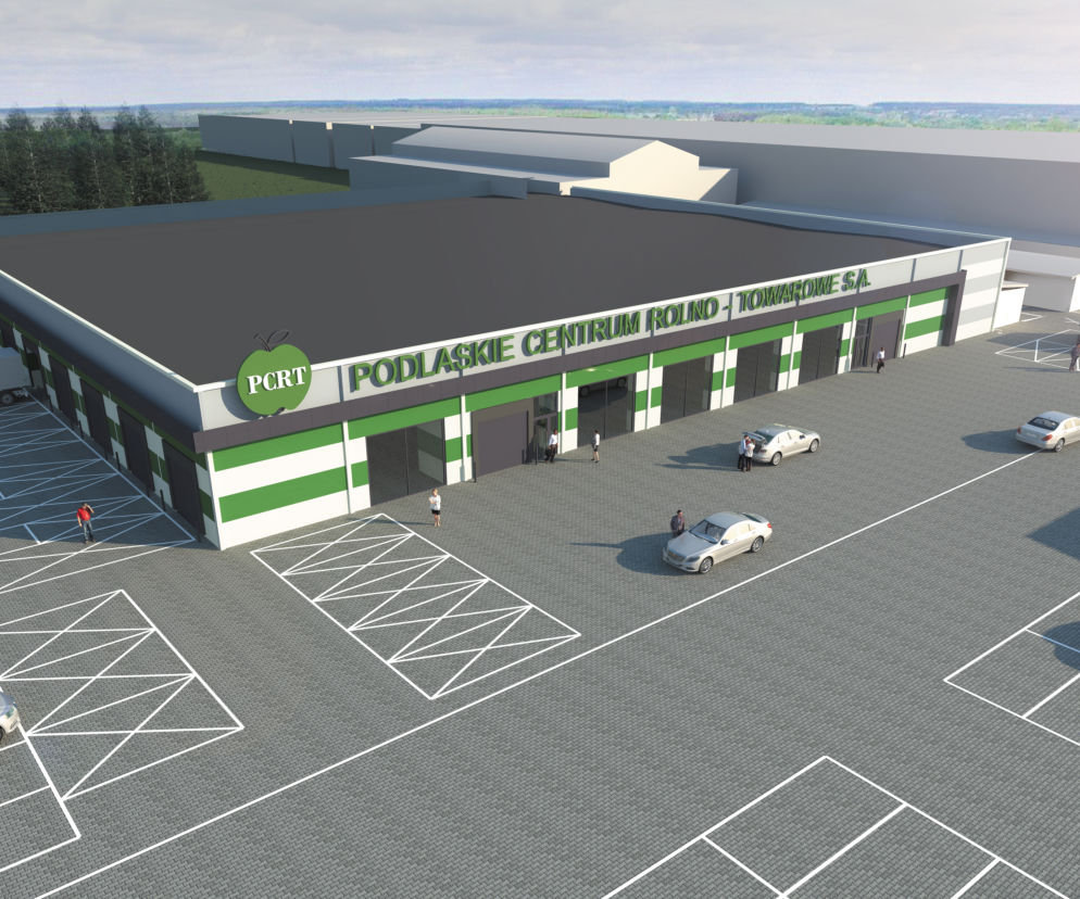 Podlaskie Centrum Rolno-Towarowego wybuduje nową halę handlową