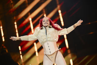 Margaret w obcisłym kombinezonie rozgrzała Gdynię. Tak wyglądała na koncercie z okazji 100-lecia miasta