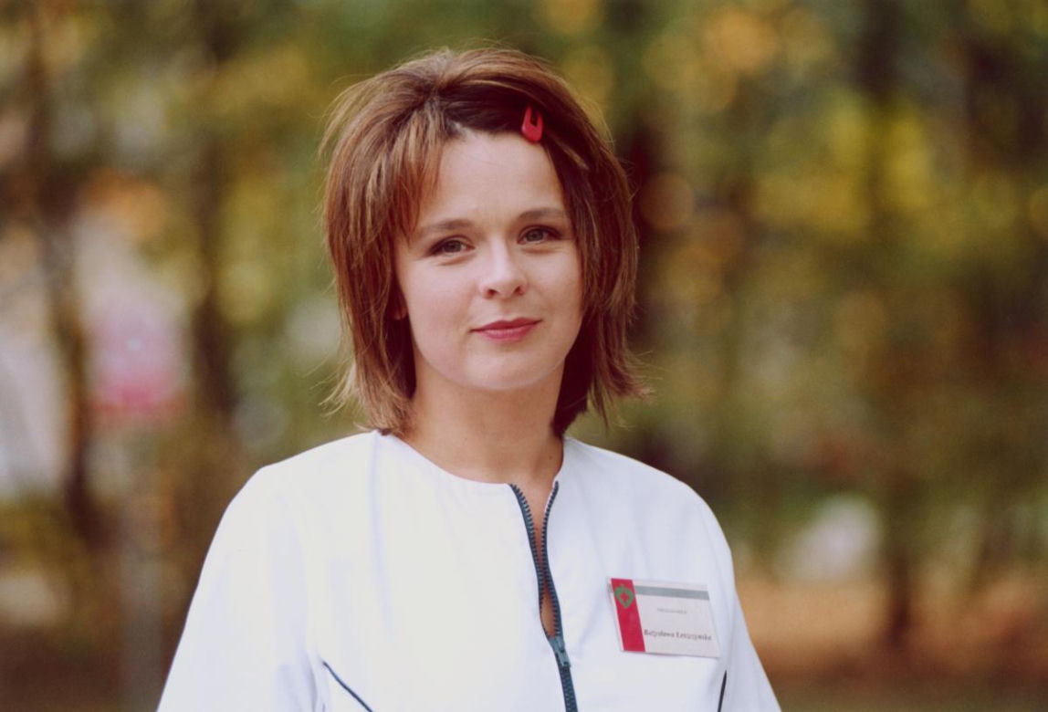 Edyta Jungowska jako Bożenka w "Na dobre i na złe" 