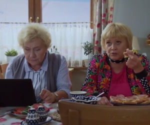 M jak miłość odc. 1410. Kisielowa (Małgorzata Różniatowska), Barbara (Teresa Lipowska)