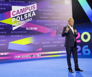 Donald Tusk na Campusie