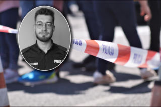 Nie żyje 25-letni policjant. Adrian Małecki zginął w tragicznym wypadku