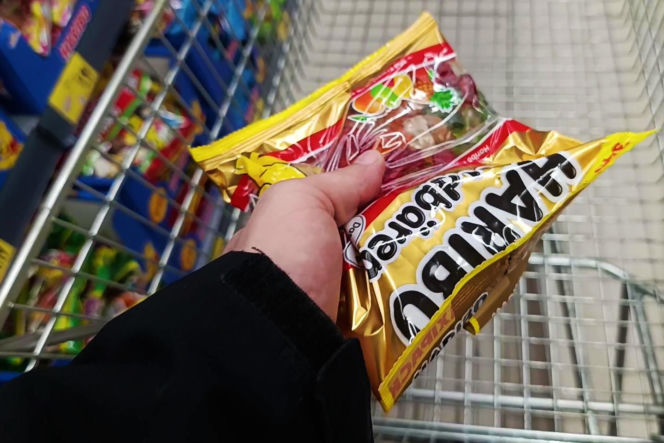 Żelki Haribo w polskich i niemieckich sklepach