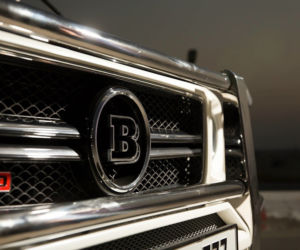 Mercedes G63 AMG Brabus - radiowóz w Dubaju