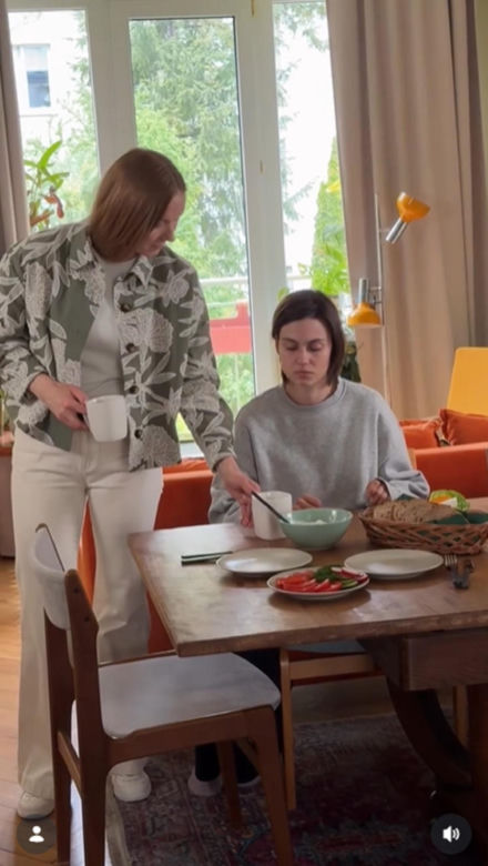Na dobre i na złe nowy sezon na planie. Wiktoria Consalida (Katarzyna Dąbrowska), Blanka (Pola Gonciarz)