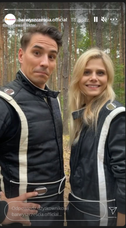 Barwy szczęścia po wakacjach 2021. Iwona (Izabela Zwierzyńska), Tomasz Kępski (Jakub Sokołowski),