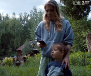 M jak miłośc, odc. 160: Szymek (Staś Szczypiński), Aga (Ina Sobala)