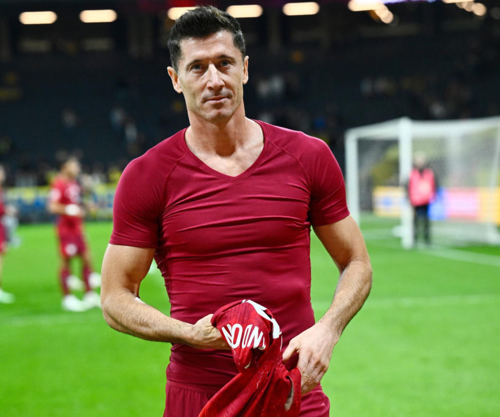 Szwecja - Polska: Robert Lewandowski