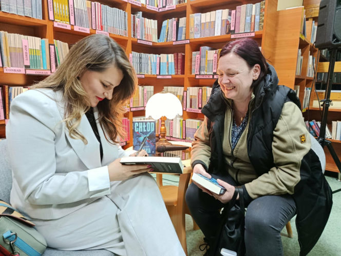 Weronika Mathia "Chłód" - spotkanie autorskie w Iławie