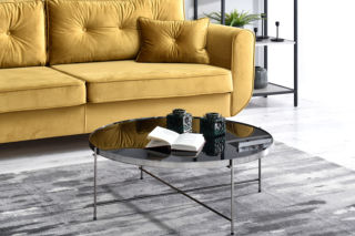 Eleganckie stoliki w stylu glamour – gotowe inspiracje do salonu
