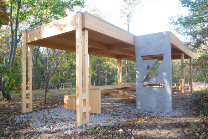 Park Żerański – altany i miejsca na ogniska