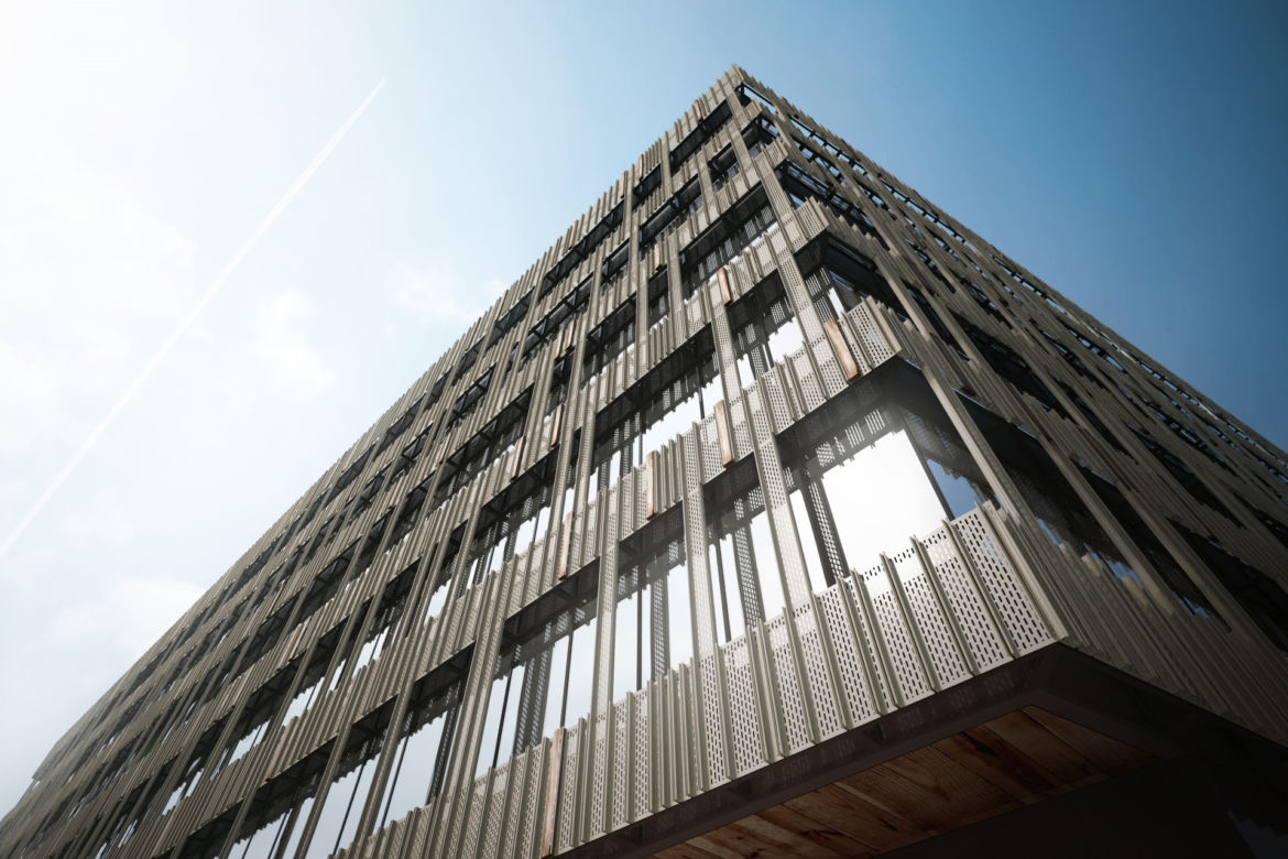 Nowa Fabryczna - pierwszy biurowiec w Nowym Centrum Łodzi