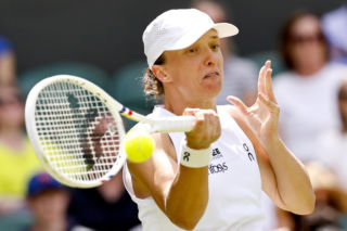 Rodzina Igi Świątek na Wimbledonie