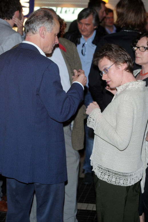 Paweł Wawrzecki z córką, 2013r.