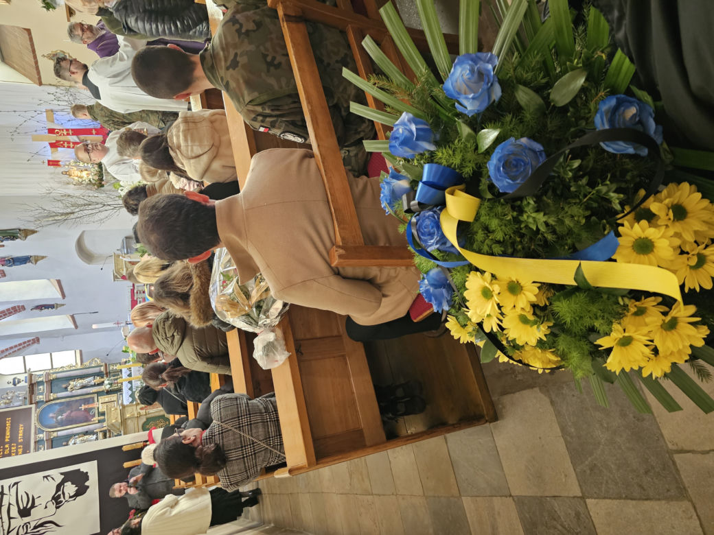 pogrzeb żołnierza, który zginął w Ukrainie