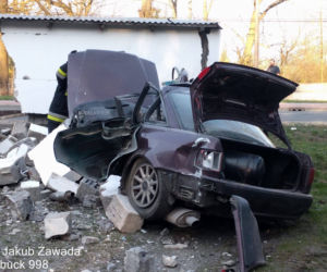 Wypadek w Dębiu