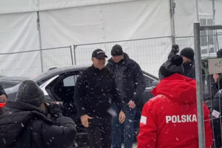 Karol Nawrocki na PŚ w Zakopanem