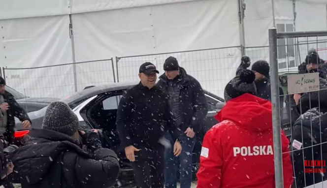 Karol Nawrocki na PŚ w Zakopanem