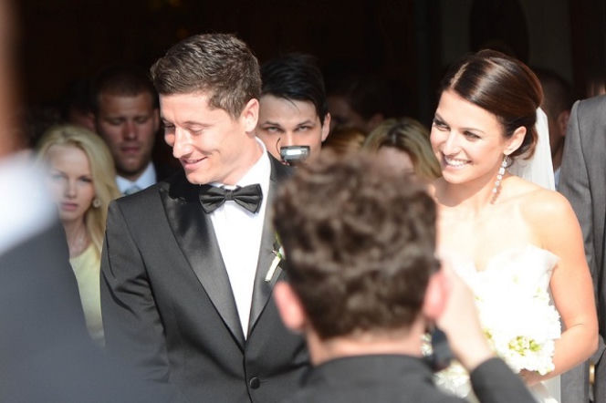 Robert Lewandowski, Anna Stachurska