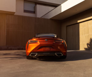 Lexus LC w kolorze Blazing Carnelian