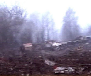 Rozbity prezydencki samolot 